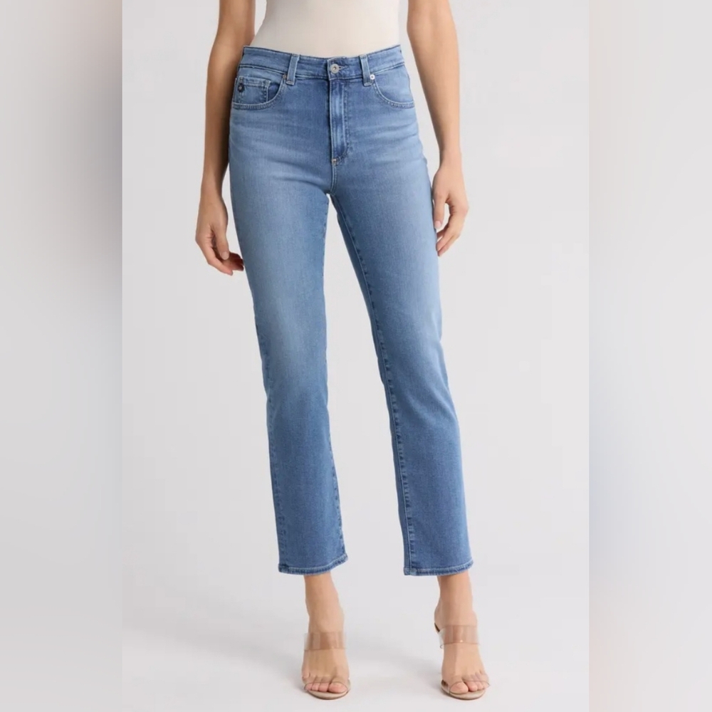 AG Saige Crop Straight Leg Jeans NWT